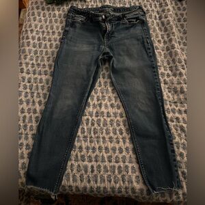 Old navy rockstar super skinny woman’s jeans